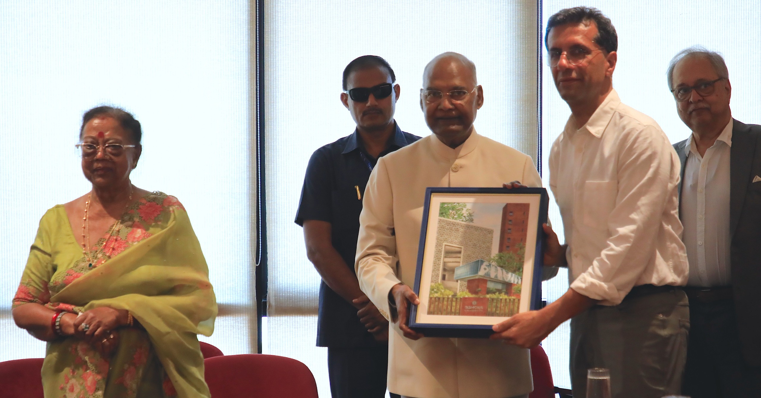 Former President Shri Ram Nath Kovind Visits Ashoka University; Inaugurates Student Housing Facility on Campus